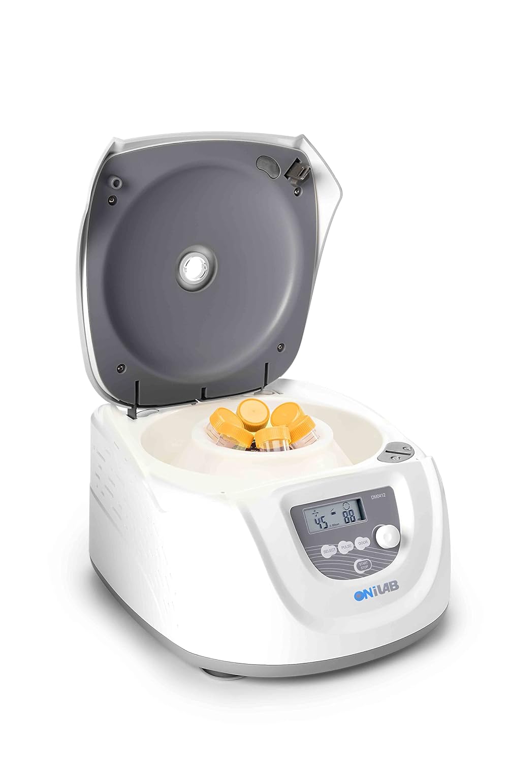 ONiLAB Lab benchtop Centrifuge Machine 6x50mL, 6X 15mL/10mL/7mL/1.5-5ml, Digital Desktop Lab Centrifuge, Timer 30sec-99min, Speed 300-4000rpm(Max. 1800xg)