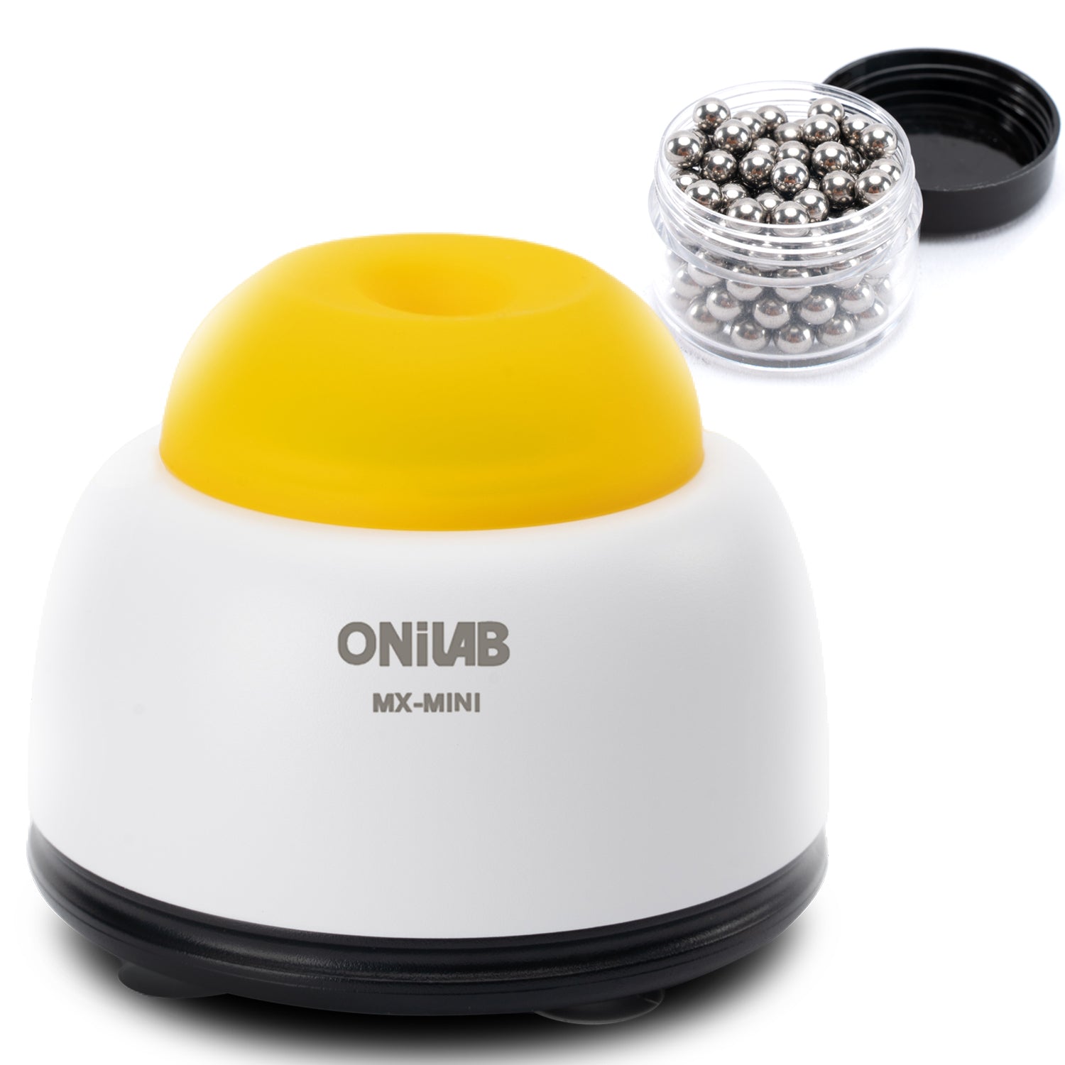 ONiLAB Mini Vortex Mixer with Touch Function, Lab Mixing, Nail Polish,Eyelash Adhesives and Acrylic Paints Mixing, Lab Vortexer for Centrifuge Tubes and Test Tubes