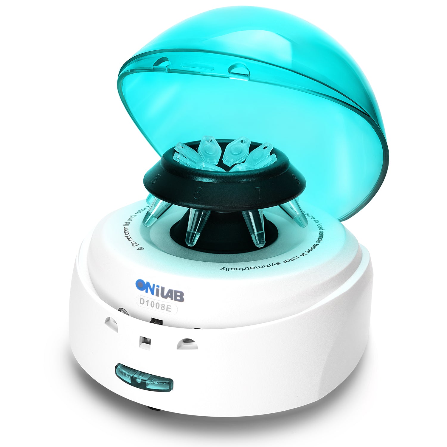 ONiLAB's Scientific Mini Centrifuge 7000RPM, 2680 x g RCF, Lab Benchtop Centrifuge with 2 Rotors for 8 x 0.2/0.5/1.5/2.0ml and 0.2mL×32 PCR Strips, Low Noise≤45dB, 100-240V