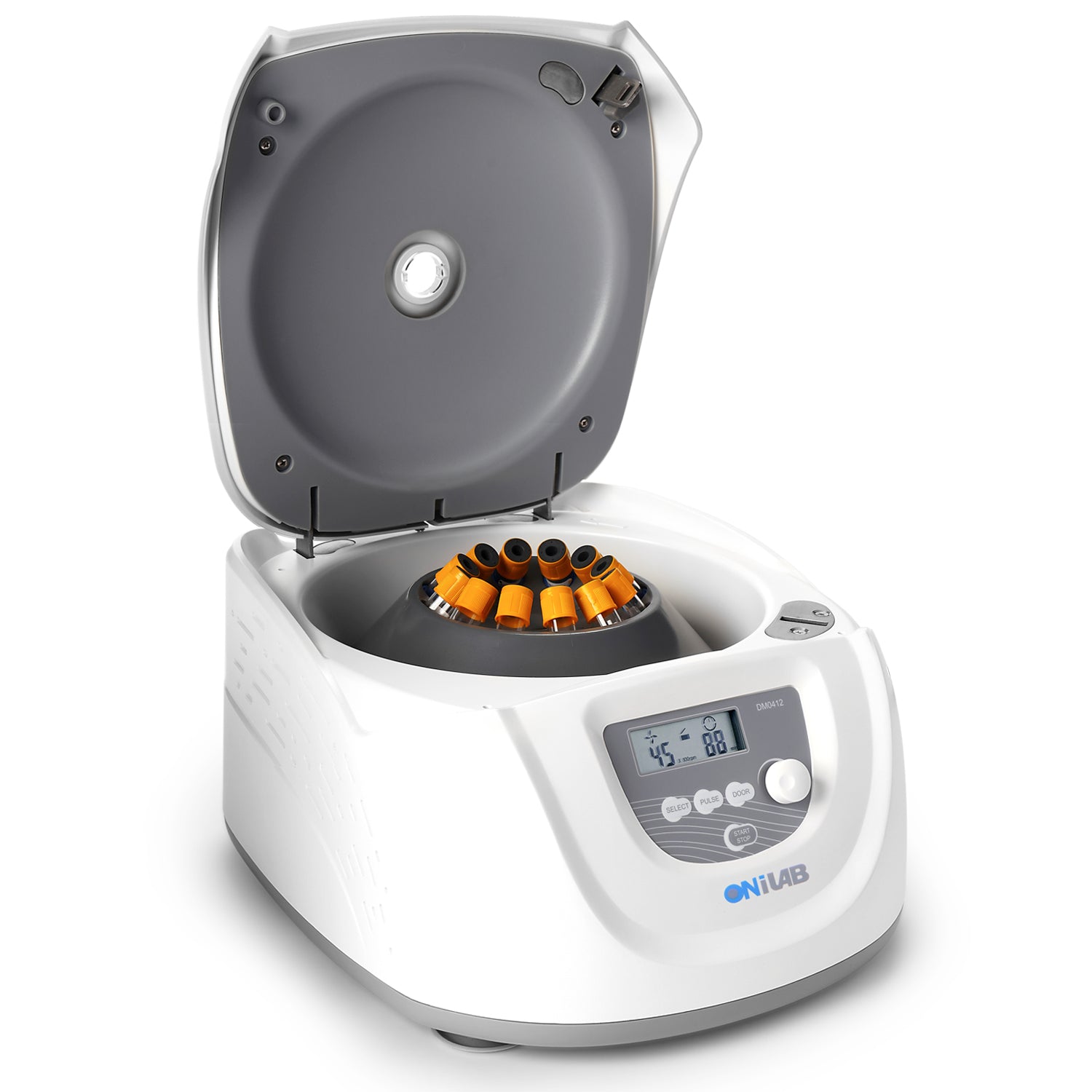 ONiLAB Lab benchtop Centrifuge Machine 6x50mL, 6X 15mL/10mL/7mL/1.5-5ml, Digital Desktop Lab Centrifuge, Timer 30sec-99min, Speed 300-4000rpm(Max. 1800xg)