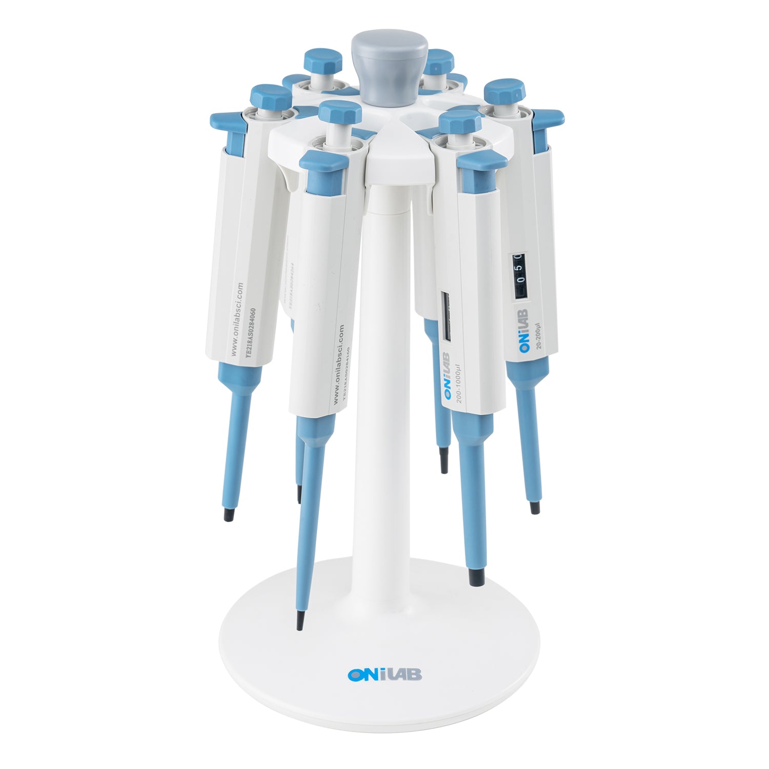 ONiLAB’S Lab Linear & Round Micropipette Rack , Linear Pipettor Holder Fits All the Pipette, Round Pipettor Holder only Fit ONiLAB  brand Pipettor