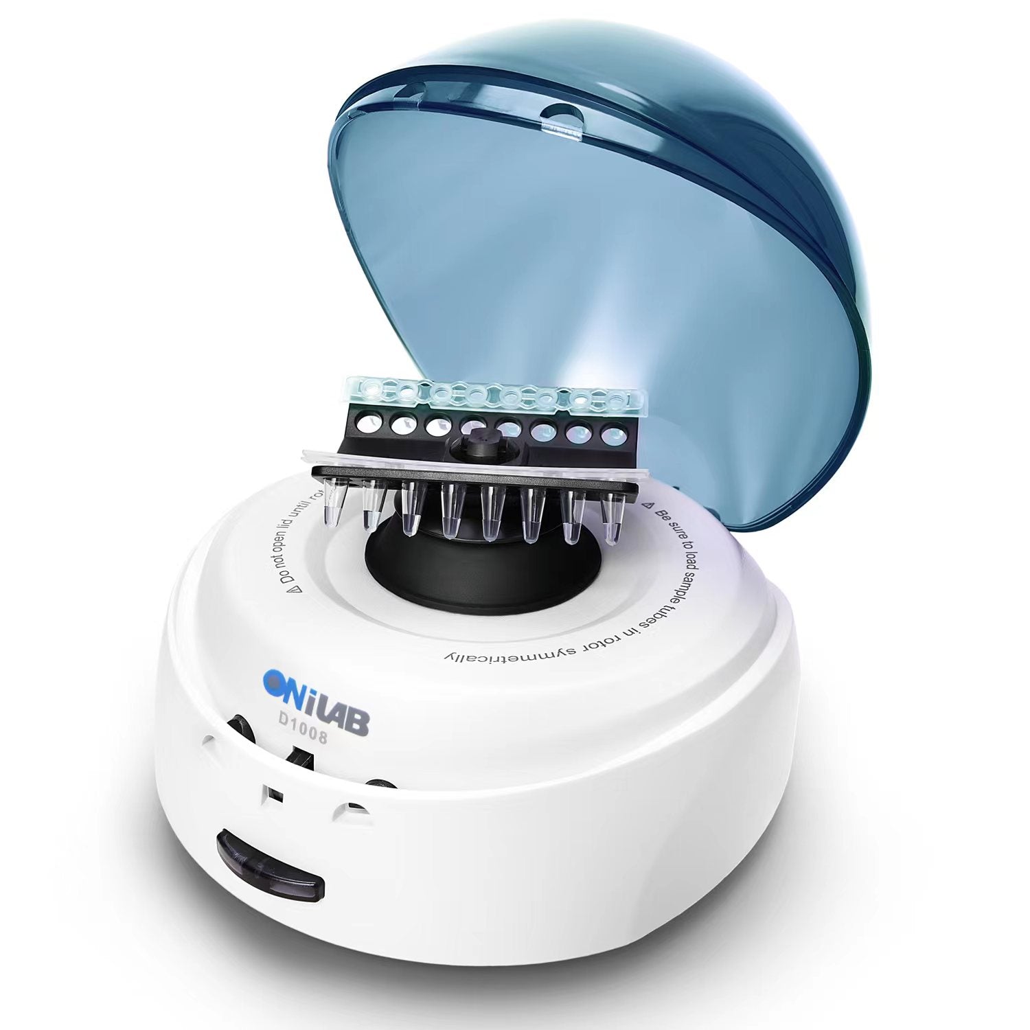 ONiLAB's Scientific Mini Centrifuge 7000RPM, 2680 x g RCF, Lab Benchtop Centrifuge with 2 Rotors for 8 x 0.2/0.5/1.5/2.0ml and 0.2mL×32 PCR Strips, Low Noise≤45dB, 100-240V