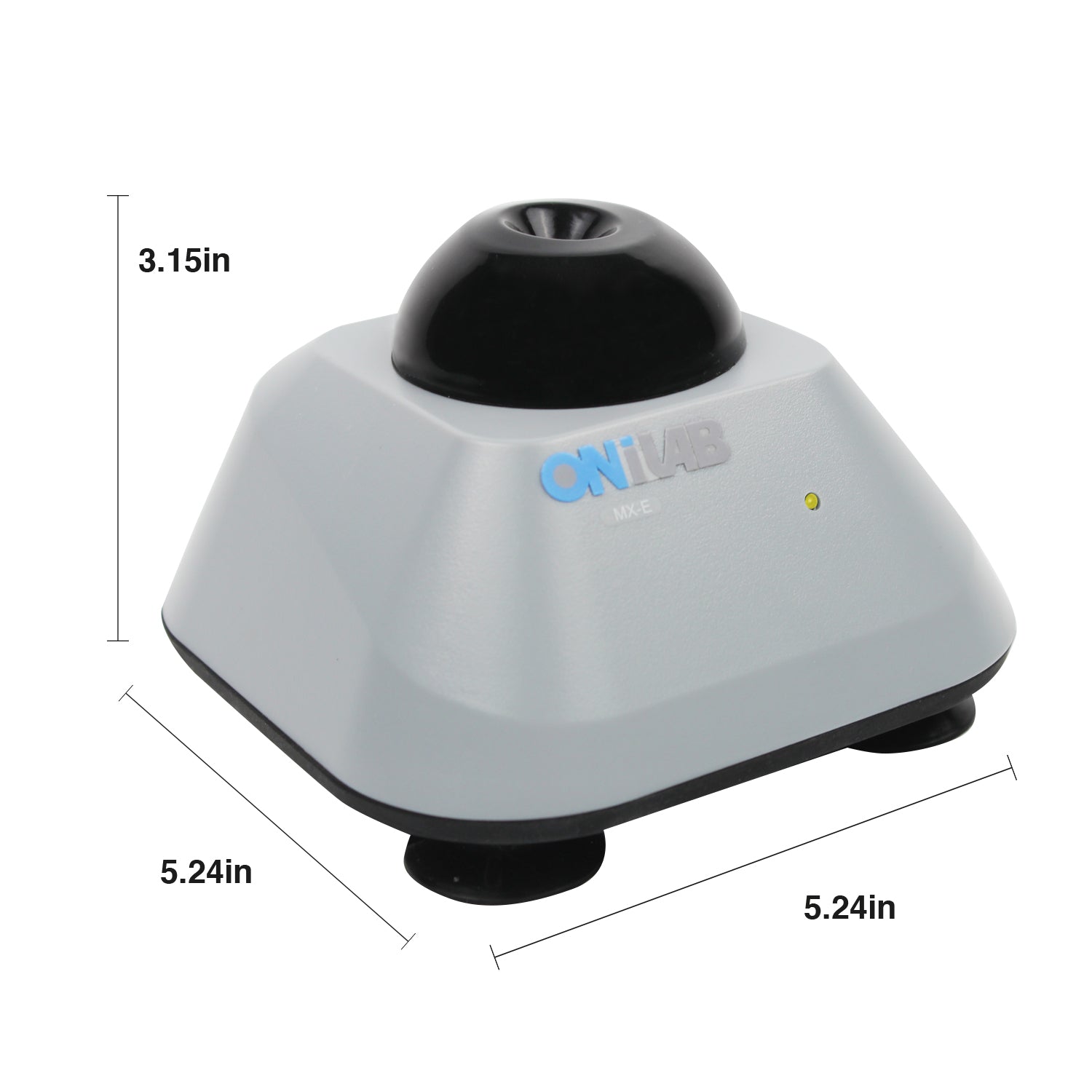 ONiLAB Mini Vortex Mixer with Touch Function, Lab mixing, Nail Polish ,Tattoo Ink ,Eyelash Adhesives and Acrylic Paints mixing , Lab Vortexer with Sturdy Aluminum Casting Base,with 120pcs 7/32in Mixing Balls