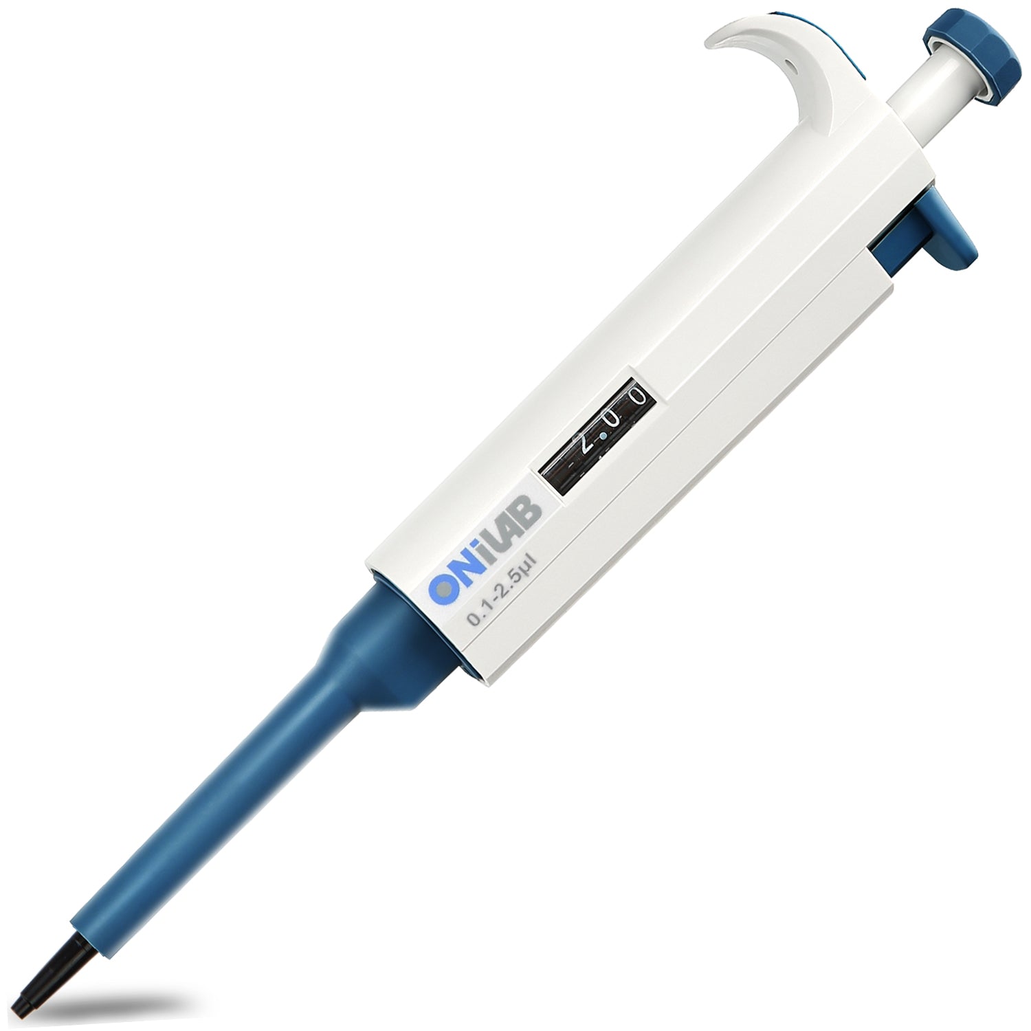 ONiLAB Lab Micropipettes with ranges from 0.1μL to 10mL, Manual Adjustable Single Channel Pipettors with Ergonomic Design, High Precision Pipettors, Autoclavable