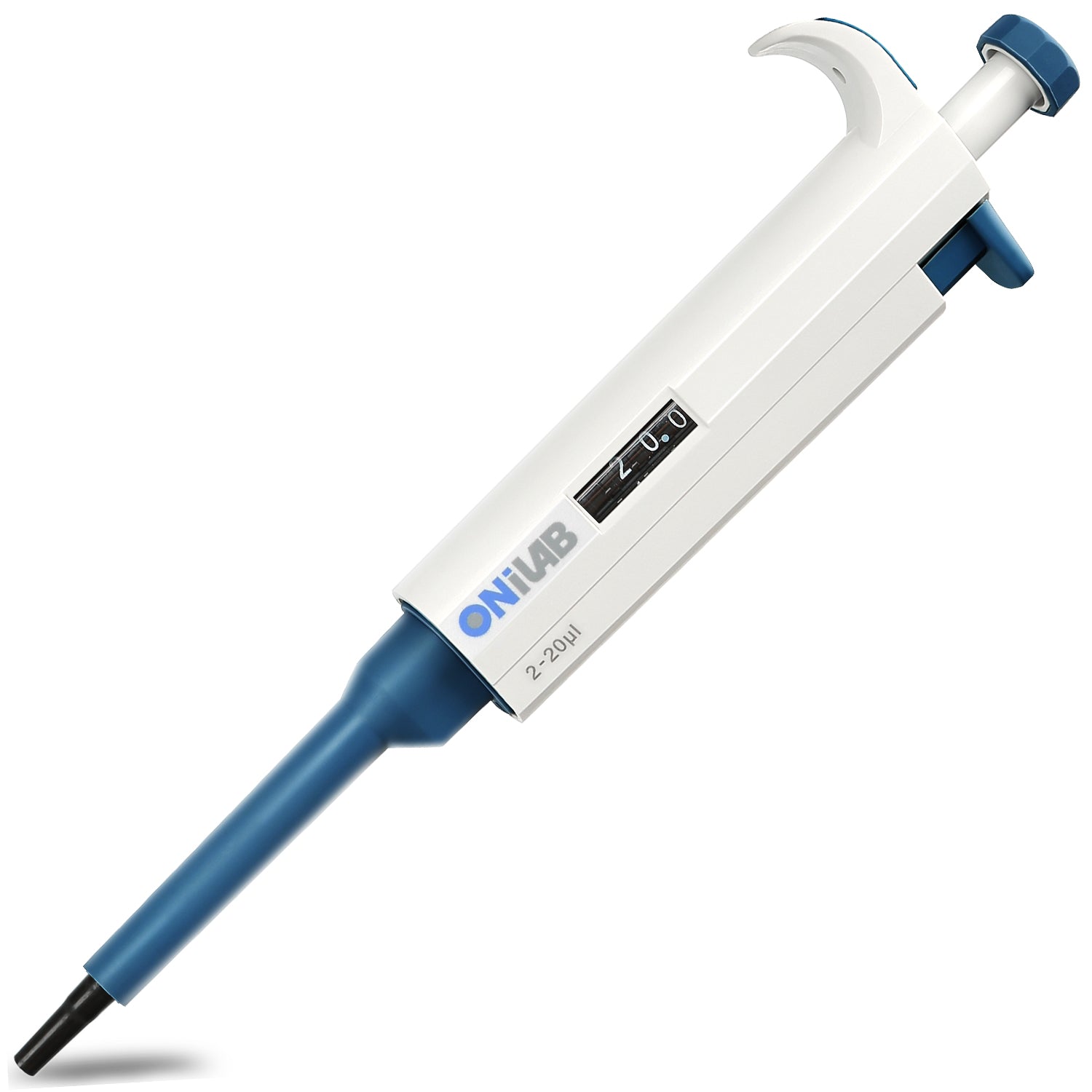 ONiLAB Lab Micropipettes with ranges from 0.1μL to 10mL, Manual Adjustable Single Channel Pipettors with Ergonomic Design, High Precision Pipettors, Autoclavable