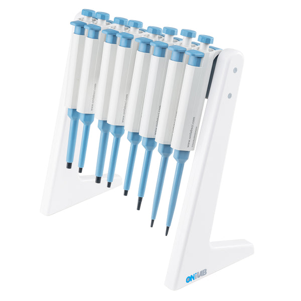 ONiLAB Lab Pipette Round Stand Holder - Organizes 6 Pipettes For Laboratory Use