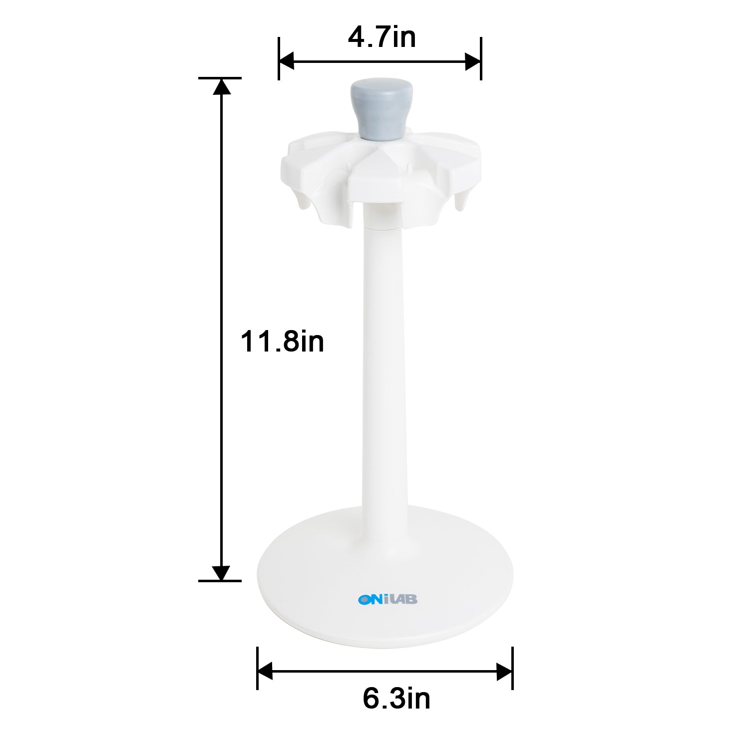 ONiLAB’S Lab Linear & Round Micropipette Rack , Linear Pipettor Holder Fits All the Pipette, Round Pipettor Holder only Fit ONiLAB and DLAB brand Pipettor